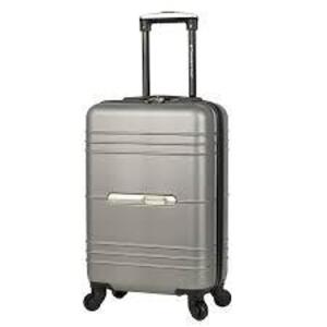 DESCRIPTION: (1) ROLLING CARRY ON BRAND/MODEL: TRAVELERS CLUB #TC-7920-010 INFORMATION: GRAY SIZE: 20" RETAIL$: $62.00 EA QTY: 1