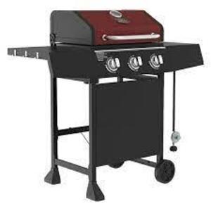 DESCRIPTION: (1) BBQ GRILL BRAND/MODEL: EXPERT GRILL INFORMATION: 3 BURNER SIZE: RED RETAIL$: $100.00 EA QTY: 1