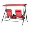 DESCRIPTION: (1) ZERO GRAVITY SWING BRAND/MODEL: MAINSTAYS INFORMATION: RED SIZE: 2 PERSON RETAIL$: $294.00 EA QTY: 1