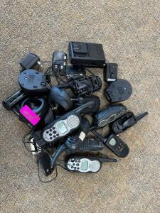 LARGE GROUP OF ASSORTED WALKIE TALKIES