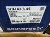 DESCRIPTION: (1) WATER BOOSTER PUMP BRAND/MODEL: GRUNDFOS #SCALA2 3-45 INFORMATION: BLACK SIZE: 115V, 60 HZ, ENCLOSURE TYPE 3 RETAIL$: $820.00 EA QTY: - 2