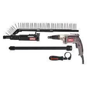DESCRIPTION: (1) AUTO FEED ELECTRIC SCREWDRIVER BRAND/MODEL: SENCO #DS425AC INFORMATION: BLACK RETAIL$: $302.88 EA QTY: 1