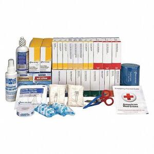 DESCRIPTION (1) FIRST AID KIT REFILL BRAND/MODEL FIRST AID ONLY #45NJ63 ADDITIONAL INFORMATION RETAILS FOR $105.86 SIZE 75 PERSON KIT THIS LOT IS ONE