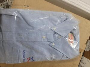 (1) CASE OF APROX (20) WORK SHIRTS