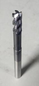 DESCRIPTION: (4) SOLID CARBIDE SQ END MILL BRAND/MODEL: PT4554-000 SIZE: #10 RETAIL$: $14.34 QTY: 4