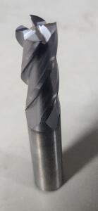 DESCRIPTION: (4) SOLID CARBIDE SQ END MILL BRAND/MODEL: HERTEL 74453382 SIZE: 3/8" DIA 1" LOC RETAIL$: $39.32 QTY: 3