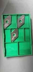 DESCRIPTION: (8) APIP 203-4 THREADING INSERTS BRAND/MODEL: TOOL FLO APIP 203-4 C6H RETAIL$: $12.92 PER INSERT QTY: 8