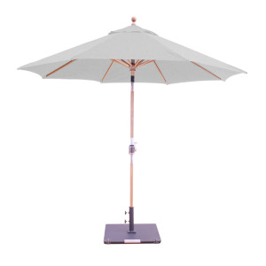 DESCRIPTION: 9' TEAK ROTATIONAL TILT UMBRELLA BRAND/MODEL: GALTECH 537TK RETAIL$: $589.00 QTY: 1
