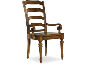 DESCRIPTION: (2) TYNECASTLE LADDERBACK ARM CHAIRS BRAND/MODEL: HOOKER 5323-75300 RETAIL$: $549.00 QTY: 1