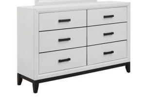 DESCRIPTION: KATE FOIL GREY DRESSER BRAND/MODEL: GLOBAL KATE-GREY RETAIL$: $859.00 QTY: 1