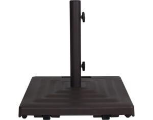 DESCRIPTION: BRONZE CAST ALUMINUM UMBRELLA BASE BRAND/MODEL: TREASURE GARDEN BKM100 RETAIL$: $299.00 QTY: 1