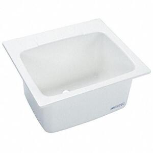 (1) FIBERGLASS UTILITY SINK