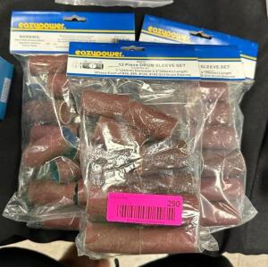 (5) 12PC DRUM SLEEVE SET