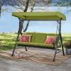 DESCRIPTION: (1) 3-PERSON DAYBED SWING BRAND/MODEL: MAINSTAYS INFORMATION: BELDEN PARK, GREEN RETAIL$: $399.99 EA QTY: 1