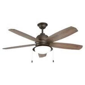 DESCRIPTION: (1) CEILING FAN BRAND/MODEL: CRAFTMADE #RC52 INFORMATION: MUST COME INSPECT RETAIL$: $125.00 EA QTY: 1