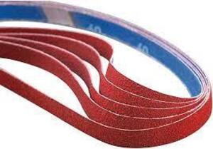 DESCRIPTION: (2) PACKS OF (50) SCALLOPED ABRASIVE BELT BRAND/MODEL: NORTON #R981 SIZE: 1-1/8X24 RETAIL$: $20.00 EA QTY: 2