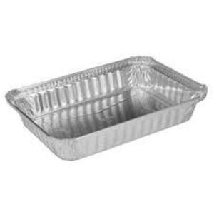 (1) CASE OF (500) ALUMINUM SHALLOW PAN