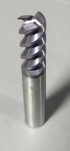 (3) SOLID CARBIDE SQ END MILL