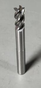 (2) SOLID CARBIDE "CHATTER FREE" 5XD SQ END MILLS