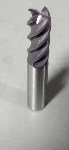 (2) SOLID CARBIDE SQ END MILL