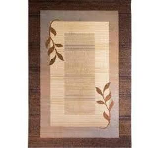 DESCRIPTION: (1) AREA RUG BRAND/MODEL: ROYALTY #HD602J-530 INFORMATION: BLUE-BROWN SIZE: 43" X 62" RETAIL$: $48.57 EA QTY: 1