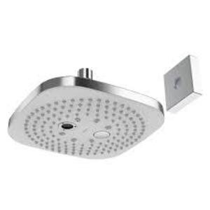 DESCRIPTION: (1) WARM SPA COMFORT WAVE SHOWER HEAD BRAND/MODEL: TOTO #TBW02004U1 INFORMATION: WHITE SIZE: 8.5" RETAIL$: $271.00 EA QTY: 1