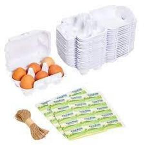 DESCRIPTION: (6) BAGS OF (20) EGG CARTON BRAND/MODEL: OKUNA OUTPOST #LJ-DQXSE-051421-04-1 RETAIL$: $15.99 EA QTY: 6