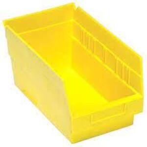 DESCRIPTION: (1) CASE OF (24) YELLOW STORAGE BINSBRAND/MODEL: QUANTUM STORAGE SYSTEMS #24K051RETAIL$: $254.57 EAQTY: 1