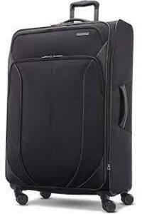 DESCRIPTION: (1) ROLLING LUGGAGE BRAND/MODEL: PROTEGE INFORMATION: BLACK SIZE: 28/25/21 RETAIL$: $77.00 EA QTY: 1