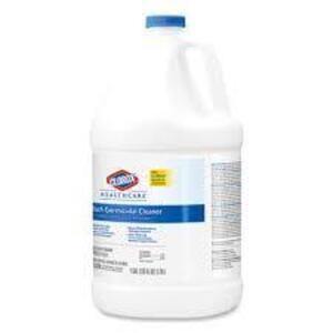 DESCRIPTION: (2) BLEACH GERMICIDAL CLEANER BRAND/MODEL: CLOROX HEALTHCARE SIZE: 1 GALLON RETAIL$: $20.00 EA QTY: 2