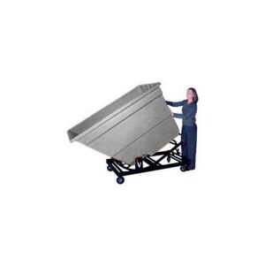 DESCRIPTION: (1) HEAVY DUTY PLASTIC FORKLIFT HOPPER W/CASTER BASE BRAND/MODEL: BAYHEAD/SD1.1-C GREY INFORMATION: INCLUDES CASTER BASE RETAIL$: $2,299.