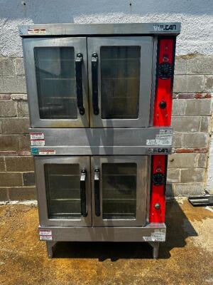 VULCAN DOUBLE STACK GAS CONVECTION OVEN.