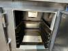 KAIRAK 91" STAINLESS PIZZA PREP TOP COOLER - 4