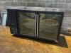 PERLICK 60" DOUBLE GLASS DOOR BACK BAR COOLER. ( IN GREAT CONDITION ) - 2