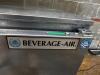 BEVERAGE AIR 48" TWO DOOR UNDER COUNTER COOLER. - POWERS ON AND COOLING.` - 2