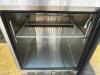 STANDEX SINGLE GLASS DOOR MERCHANDISER COOLER. POWERS ON AND COOLING - 4