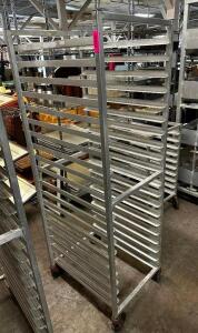 TWENTY PAN ROLL ABOUT TRAY RACK