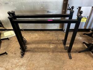 (2) HEAVY 36" METAL FLOOR RAILINGS