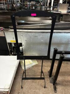 METAL SIGN FRAME STAND