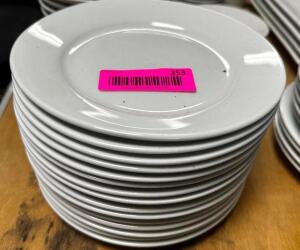 (20) 6 3/4" CHINA PLATES