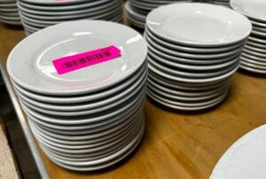 (36) 5 1/2" CHINA PLATES