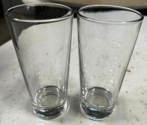 (12) TALL BAR GLASSES