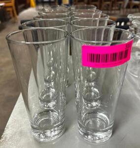 (10) TALL BAR GLASSES