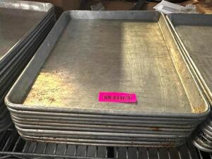 (10) HALF SIZE SHEET PANS