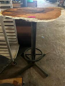 METAL PUB TABLE BASE