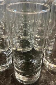 DESCRIPTION: (28) TALL BAR GLASSES LOCATION: UPSTAIRS THIS LOT IS: SOLD BY THE PIECE QTY: 28