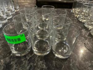 DESCRIPTION: (11) WHISKEY GLASSES LOCATION: UPSTAIRS THIS LOT IS: SOLD BY THE PIECE QTY: 11