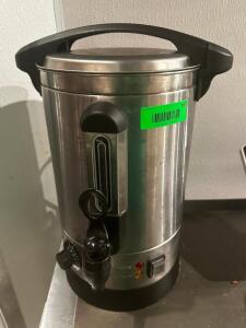 DESCRIPTION: STAINLESS PERCOLATOR ADDITIONAL INFORMATION 115 VOLT, 1 PHASE LOCATION: UPSTAIRS QTY: 1