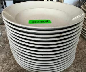 DESCRIPTION: (12) 8.5" CHINA BOWLS SIZE 8.5" LOCATION: BAR / MAIN FLOOR THIS LOT IS: SOLD BY THE PIECE QTY: 12