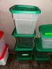 DESCRIPTION: (4) 4 QT PLASTIC CONTAINERS W/ LIDS SIZE 4 QT LOCATION: MAIN FLOOR THIS LOT IS: SOLD BY THE PIECE QTY: 4 - 2